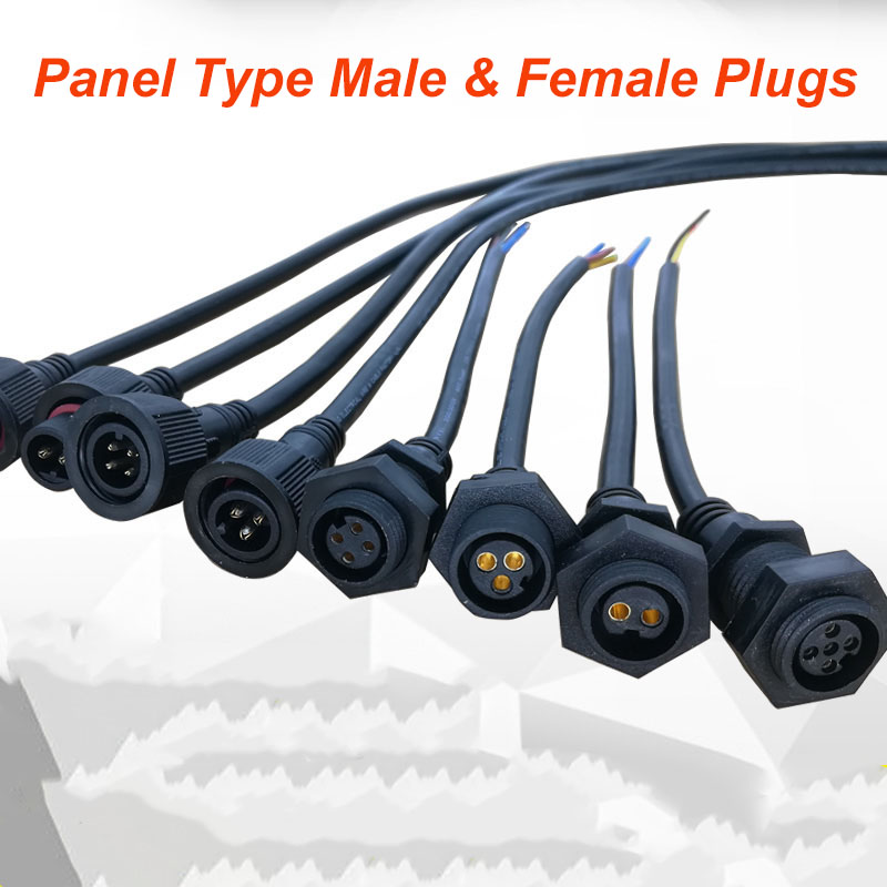 Outdoor Lighting Joint Box - IP68 Wasserdichter Einbau-Steckverbinder 2/3/4/5 Pin Stecker/Buchse