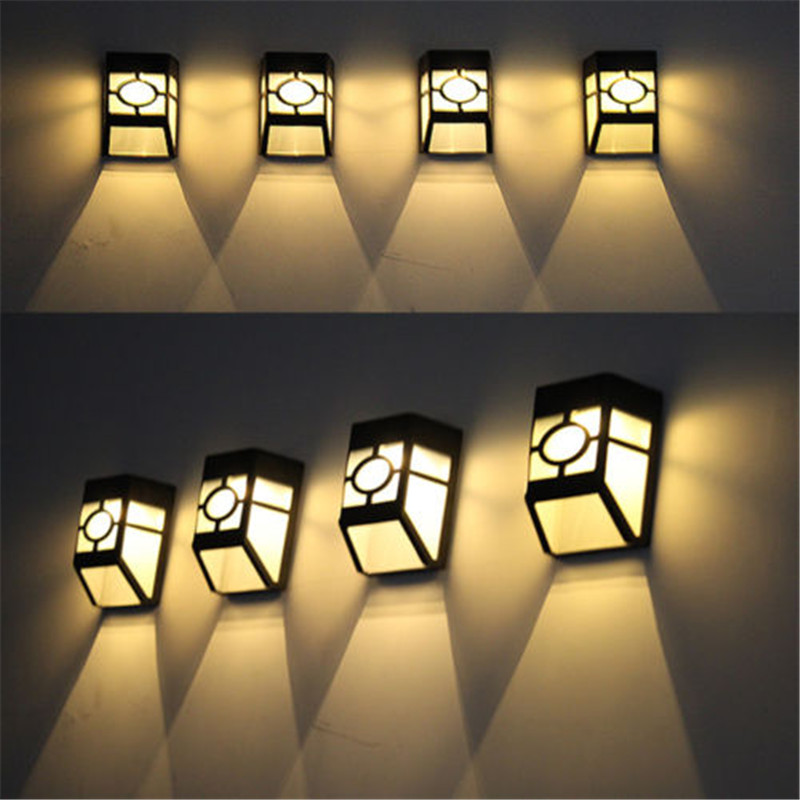 Outdoor Lighting For Fence - Solar Powered Wand Halterung LED Licht