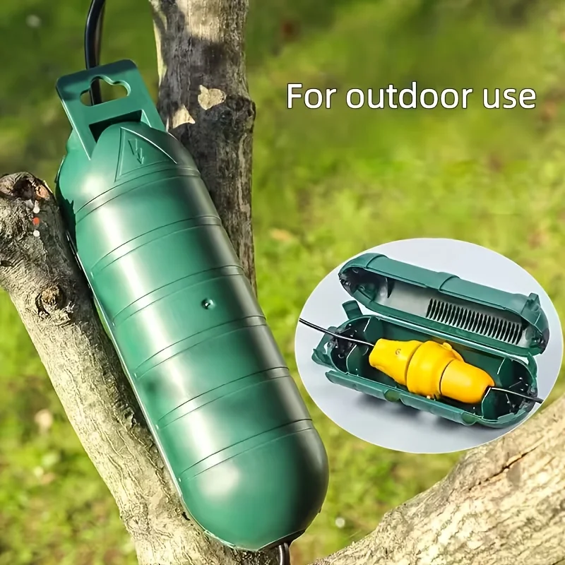 Outdoor Lighting Extension Cord - Sicherheitsabdeckungen für Außenverlängerungskabel, Elektrische Anschlussdose für