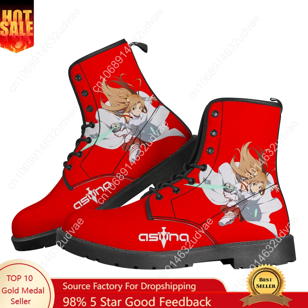 Outdoor Lighting Round - Sword Art Online Asuna Stiefel Herren