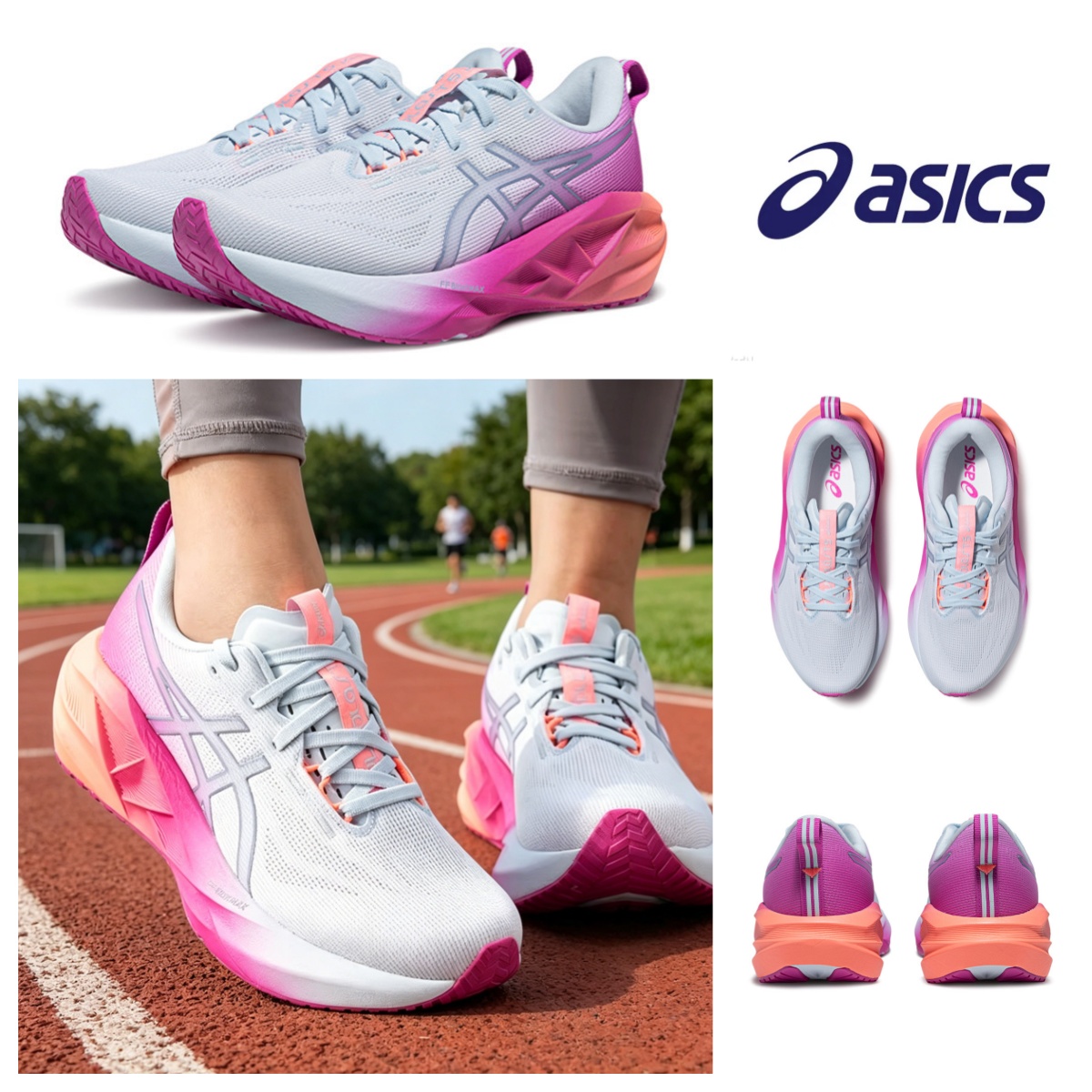 Outdoor Lighting Hong Kong - Asics Damen-Laufschuhe mit mittelhohem Schaft, leichte,