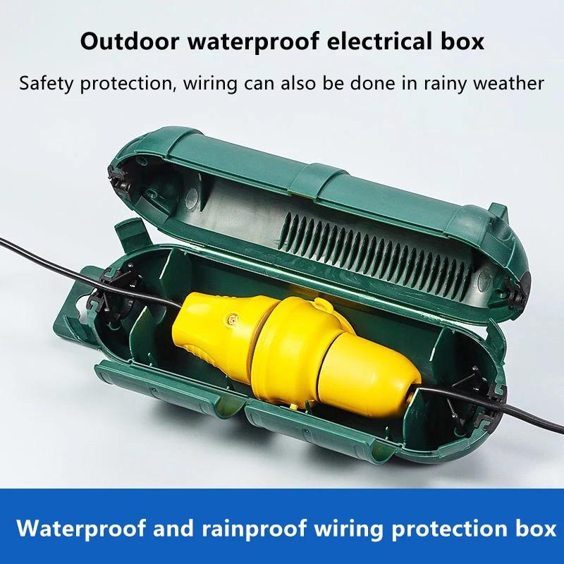 Outdoor Lighting Extension Cord - Wasserdichte Verlängerungskabel-Abdeckung für den Außenbereich, Elektrische
