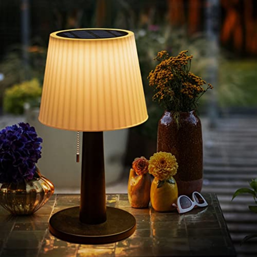 Outdoor Lighting Lamps - Solar-Tischlampen für draußen und drinnen –