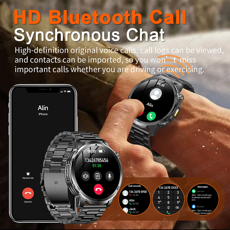 2026 Neue Militär-Smartwatch f – Outdoor Lighting Track Bewertung und Preis
