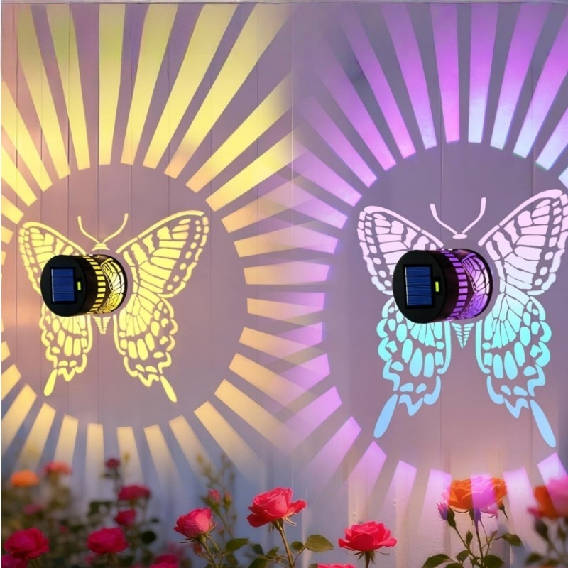 Dekorative Solar-Schmetterling – Outdoor Lighting For Fence Bewertung und Preis
