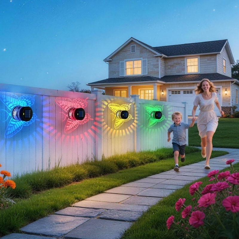 Dekorative Solar-Schmetterling – Outdoor Lighting For Fence Bewertung und Preis