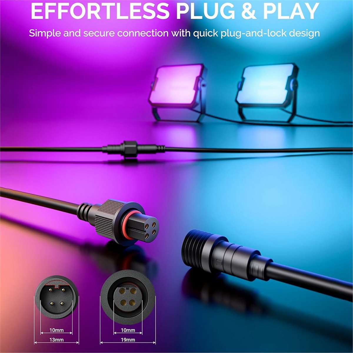 HAPPY DIAN! 10FT Verlängerungs – Outdoor Lighting Extension Cord Bewertung und Preis