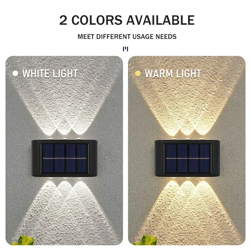 COB Solar-Wandleuchte für Auße – Outdoor Lighting Lamps Bewertung und Preis