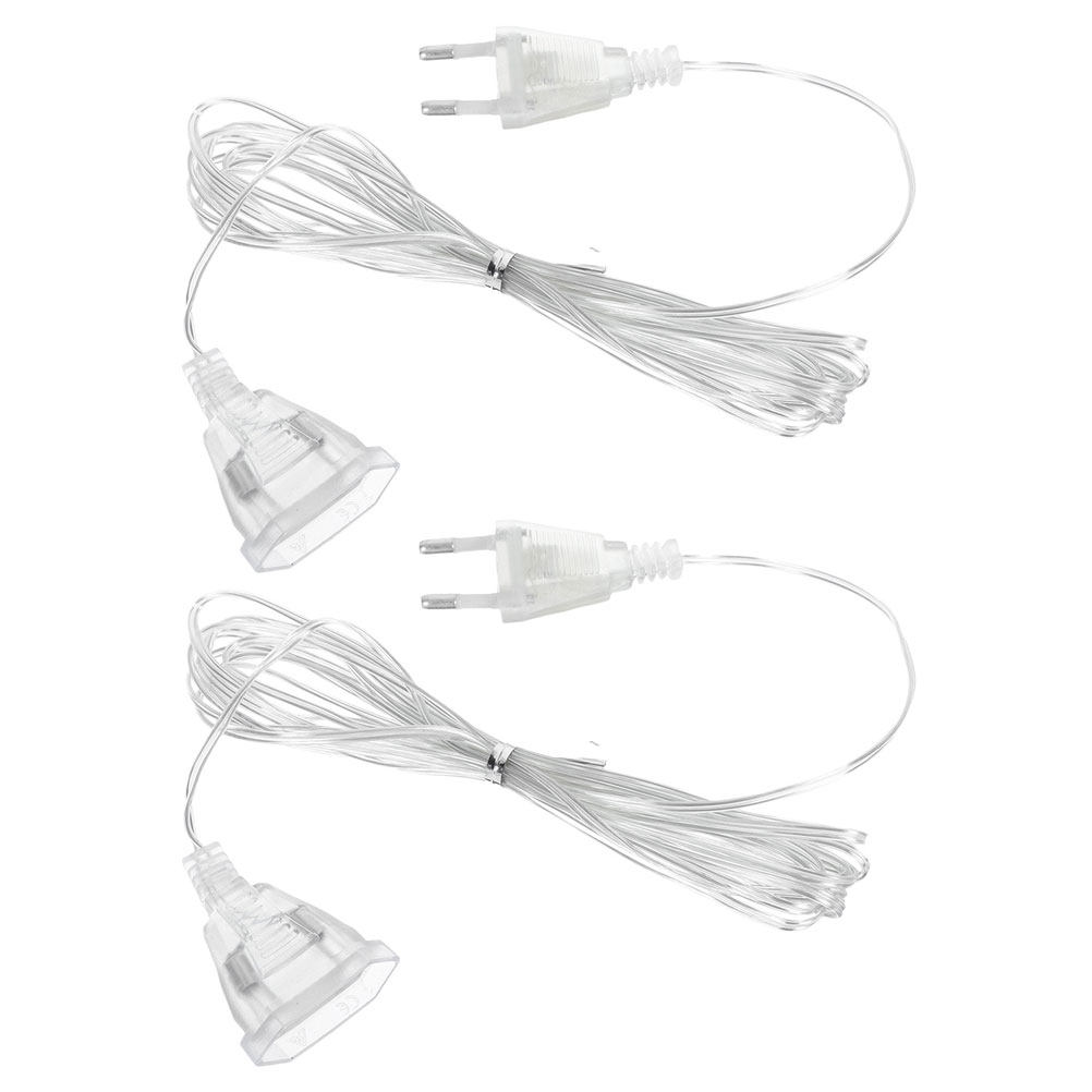 2-teiliges LED-Lichtverlängeru – Outdoor Lighting Extension Cord Bewertung und Preis
