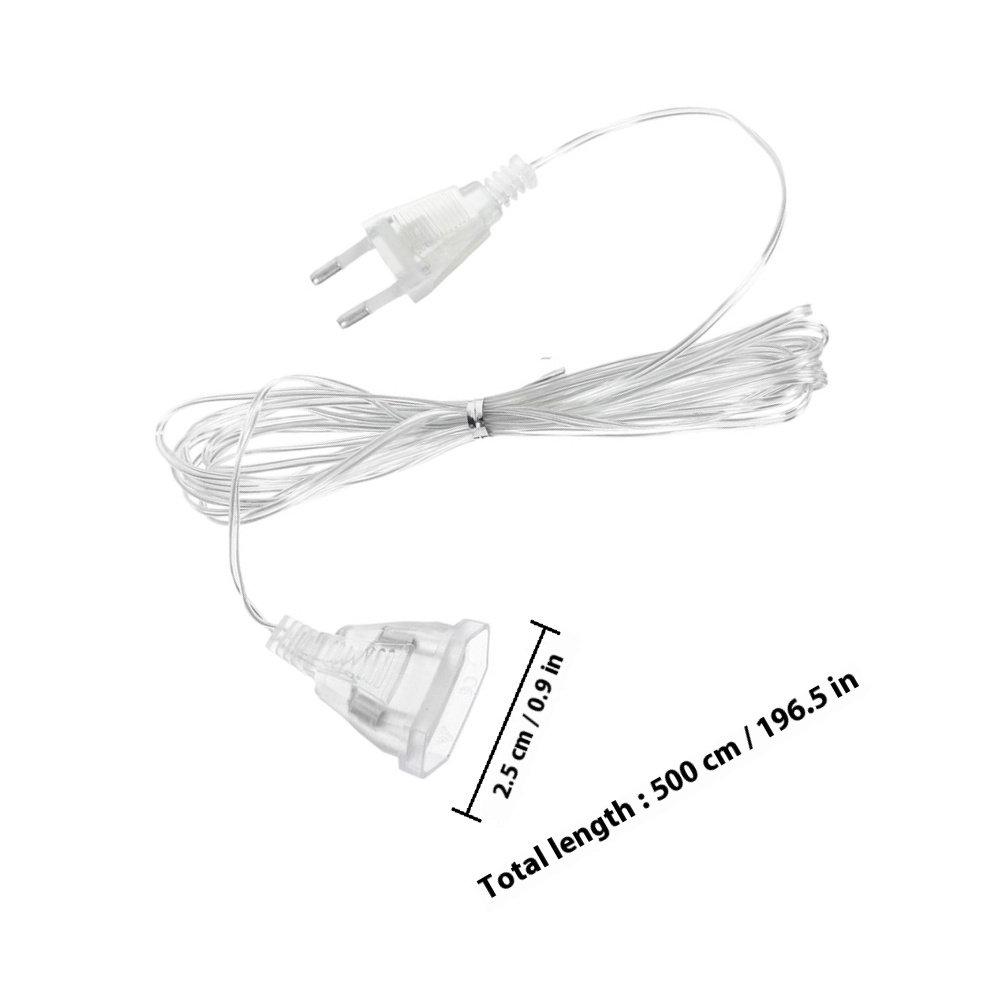 2-teiliges LED-Lichtverlängeru – Outdoor Lighting Extension Cord Bewertung und Preis