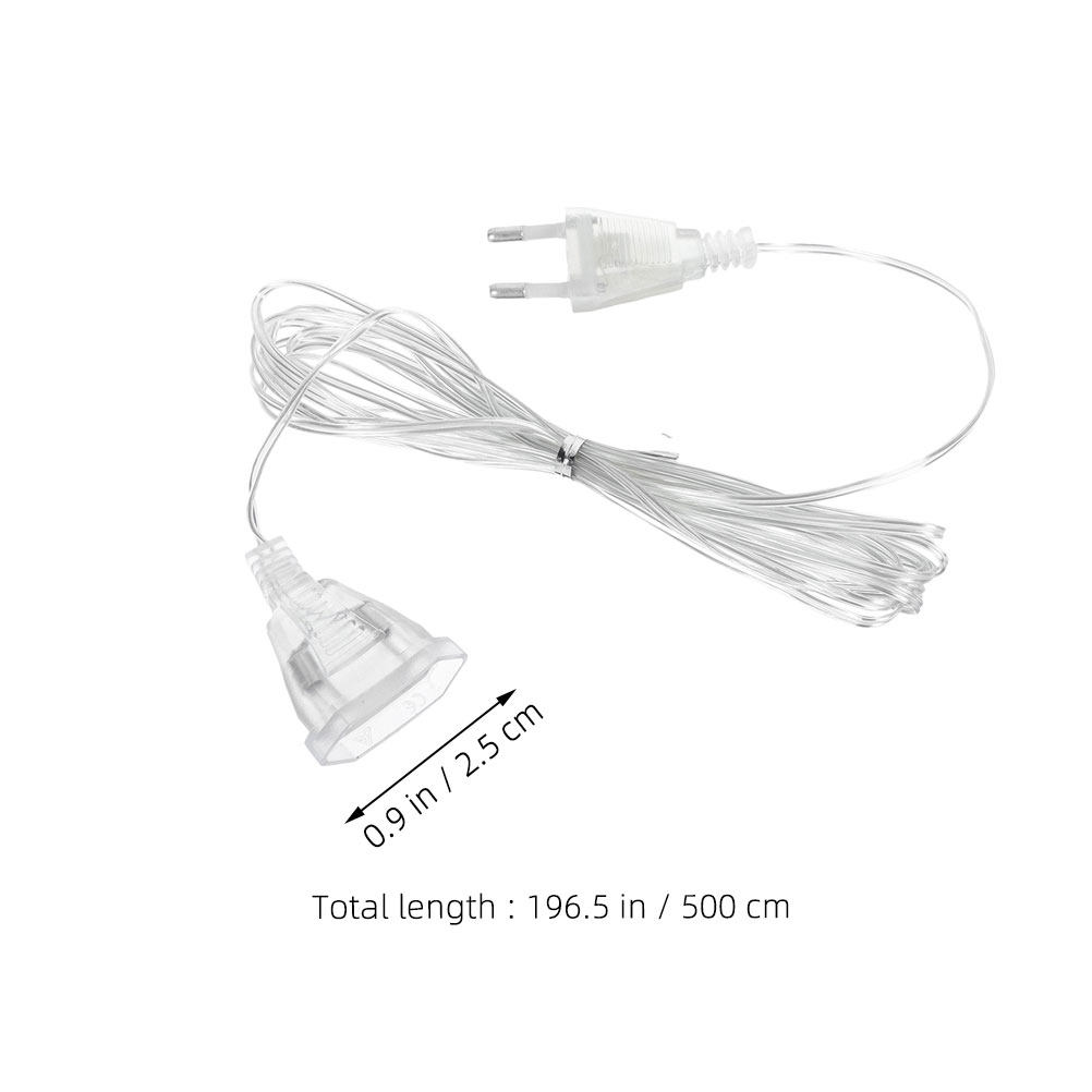 2-teiliges LED-Lichtverlängeru – Outdoor Lighting Extension Cord Bewertung und Preis
