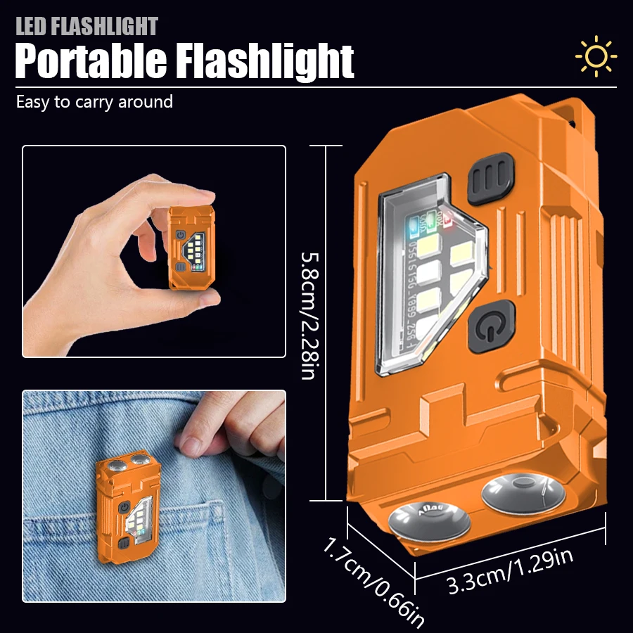 Mini-Schlüsselanhänger, EDC-Ta – Zinc Outdoor Lighting Bewertung und Preis