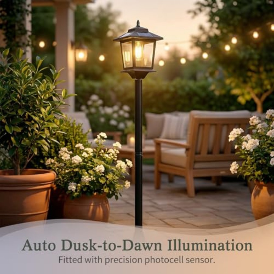 Solar-Pfostenleuchten für den  – Outdoor Lighting Lamps Bewertung und Preis