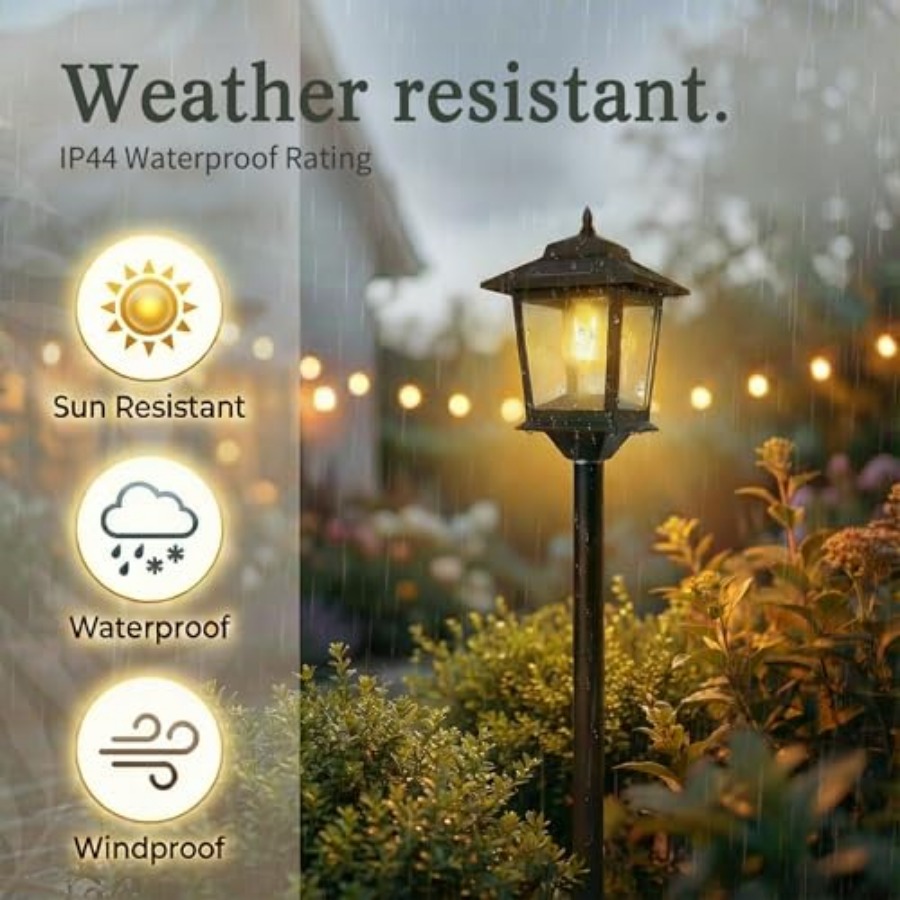 Solar-Pfostenleuchten für den  – Outdoor Lighting Lamps Bewertung und Preis