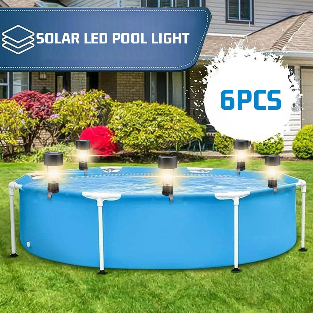 Solarbetriebene LED-Poolbeleuc – Outdoor Lighting For Fence Bewertung und Preis