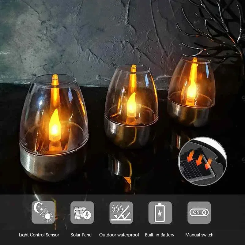 LED Edelstahl Solar Kerze Lich – Outdoor Lighting Deck Bewertung und Preis