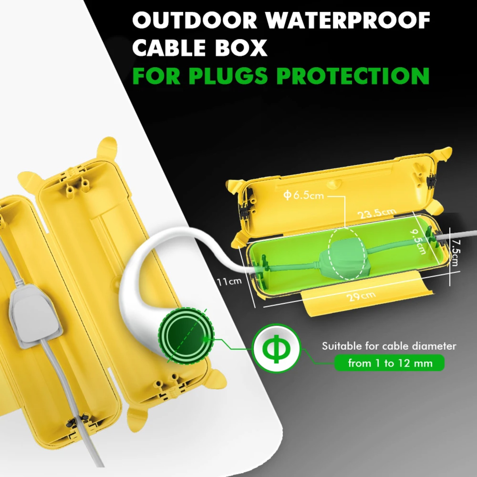 IP44 Outdoor-Verlängerungskabe – Outdoor Lighting Extension Cord Bewertung und Preis