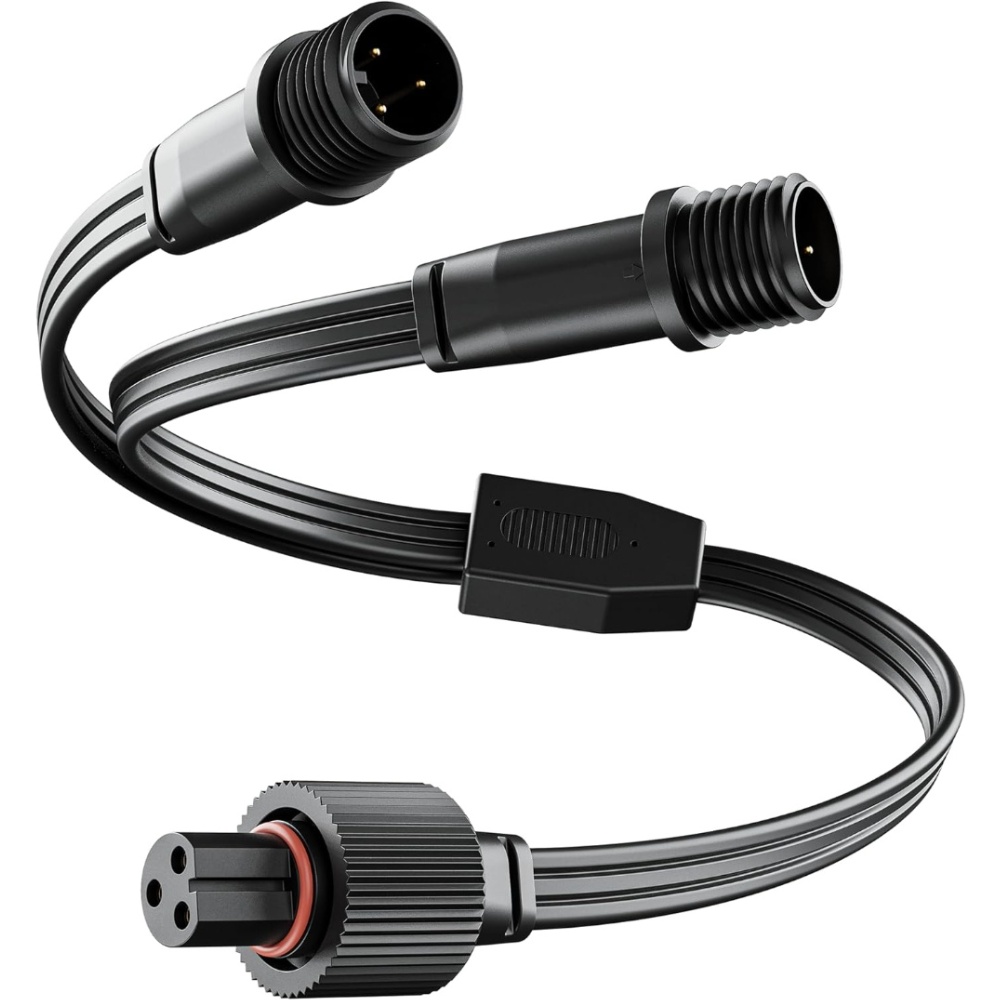 Wasserdichtes Y-förmiges Netzt – Outdoor Lighting Extension Cord Bewertung und Preis