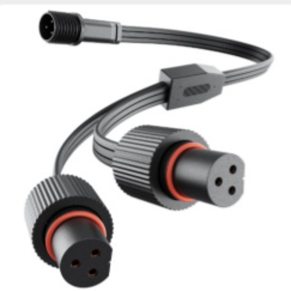 Wasserdichtes Y-förmiges Netzt – Outdoor Lighting Extension Cord Bewertung und Preis