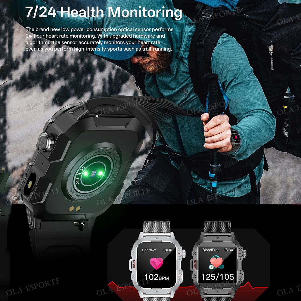 Militärische Outdoor-Smartwatc – Outdoor Lighting Track Bewertung und Preis