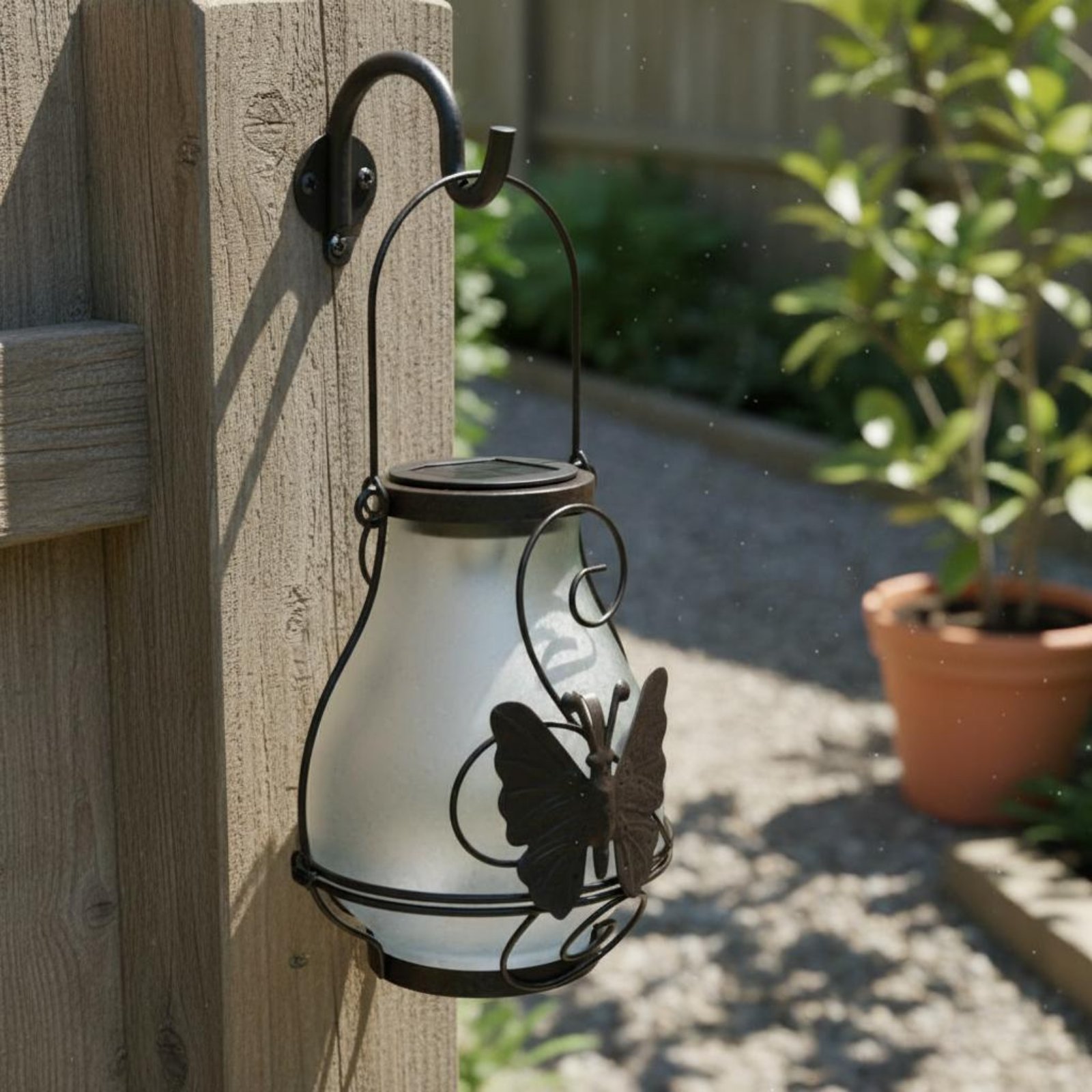 Solar-Schmetterlingslaterne, w – Outdoor Lighting Patio Bewertung und Preis