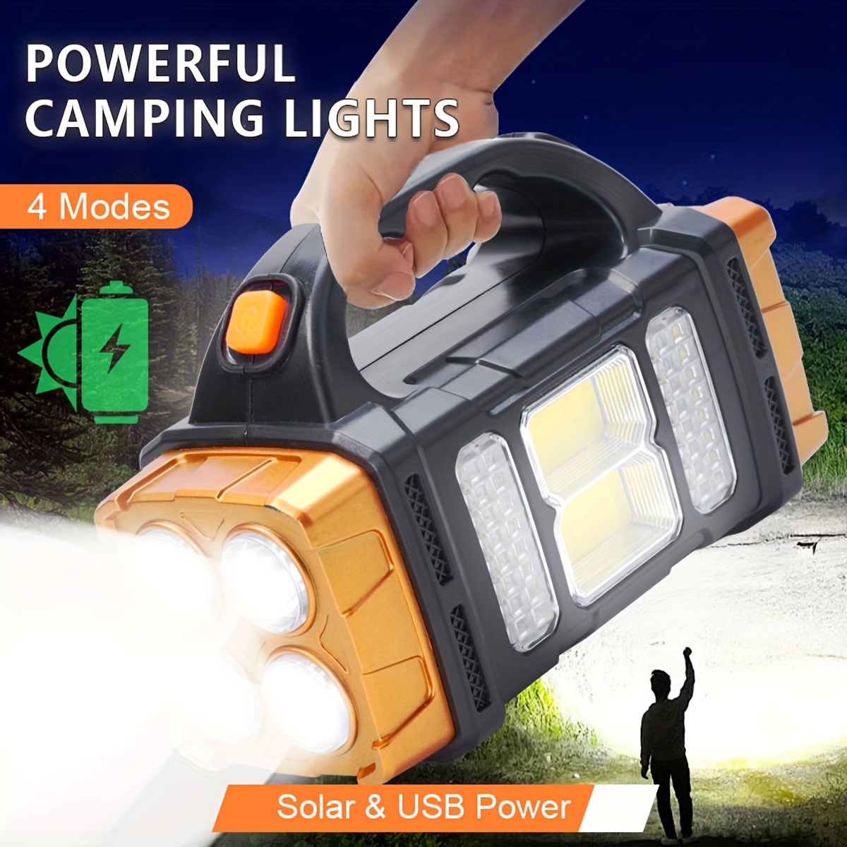 Neue verbesserte wiederaufladb – Zinc Outdoor Lighting Bewertung und Preis