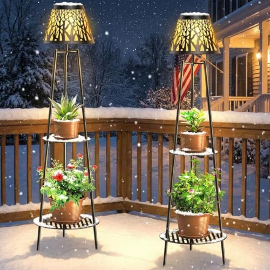 2er-Pack Solar-Bodenleuchte fü – Outdoor Lighting Lamps Bewertung und Preis