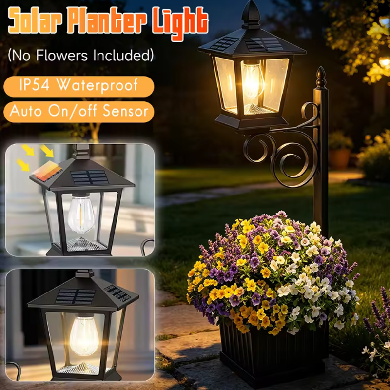 2-in-1 Solar-Gartenpflanzgefäß – Outdoor Lighting Lamps Bewertung und Preis