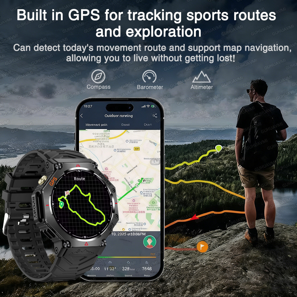 2025 neue Outdoor GPS Smart Uh – Outdoor Lighting Track Bewertung und Preis