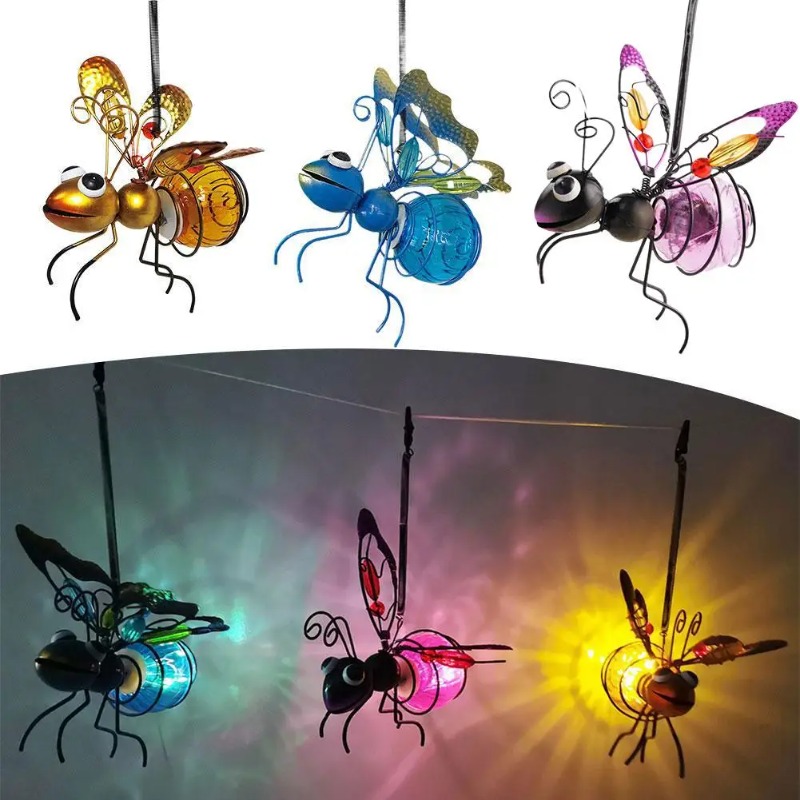 Solarbetriebene Insektenstatue – Outdoor Lighting For Fence Bewertung und Preis