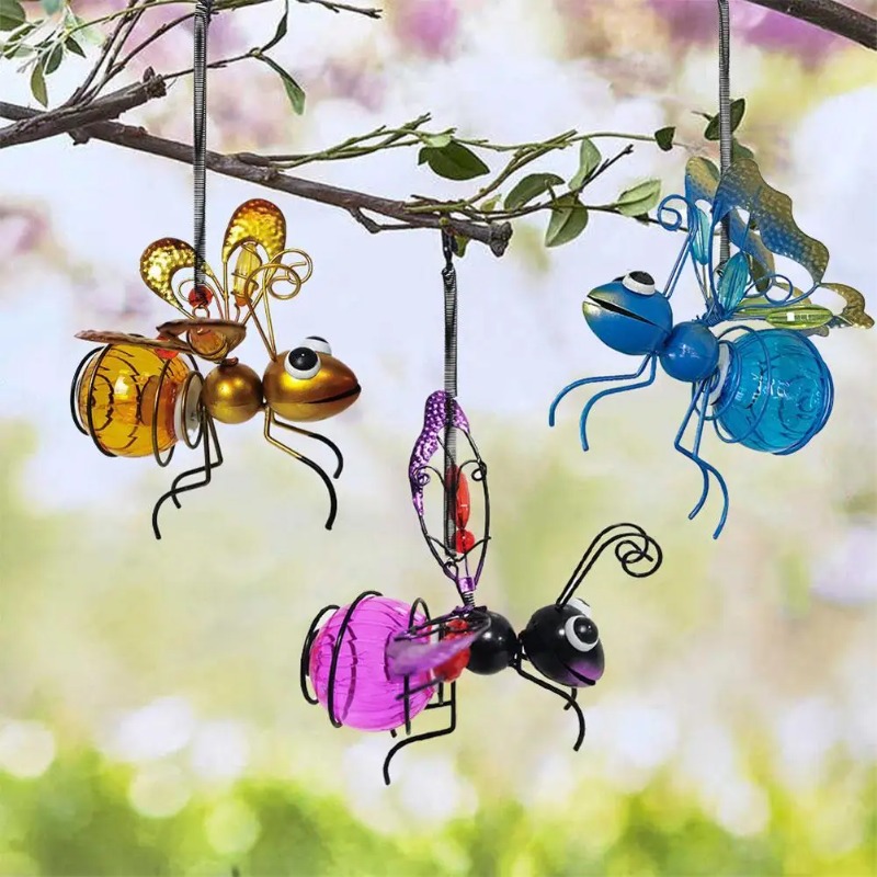 Solarbetriebene Insektenstatue – Outdoor Lighting For Fence Bewertung und Preis