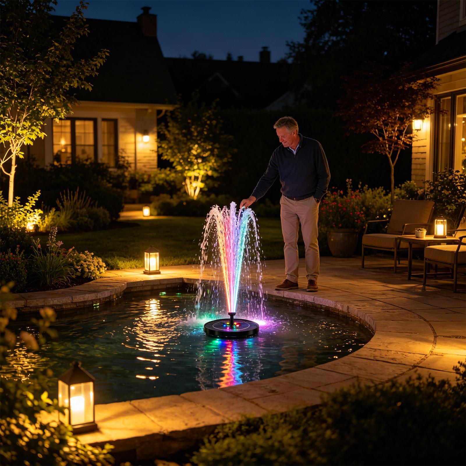 Schwimmender Solar-Vogelbrunne – Outdoor Lighting Deck Bewertung und Preis