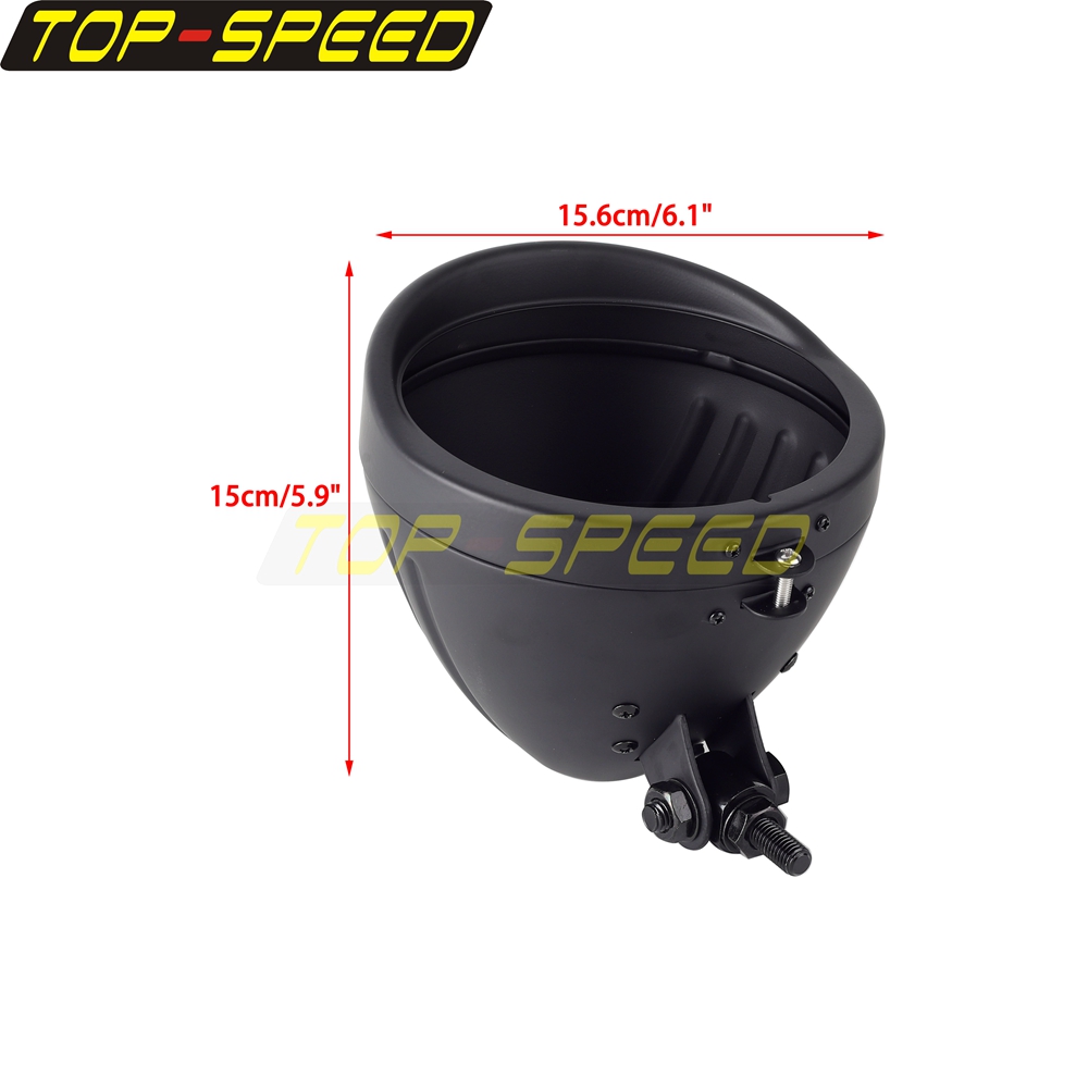 Schwarz/Chrom Motorrad Scheinw – Outdoor Lighting Unit Bewertung und Preis