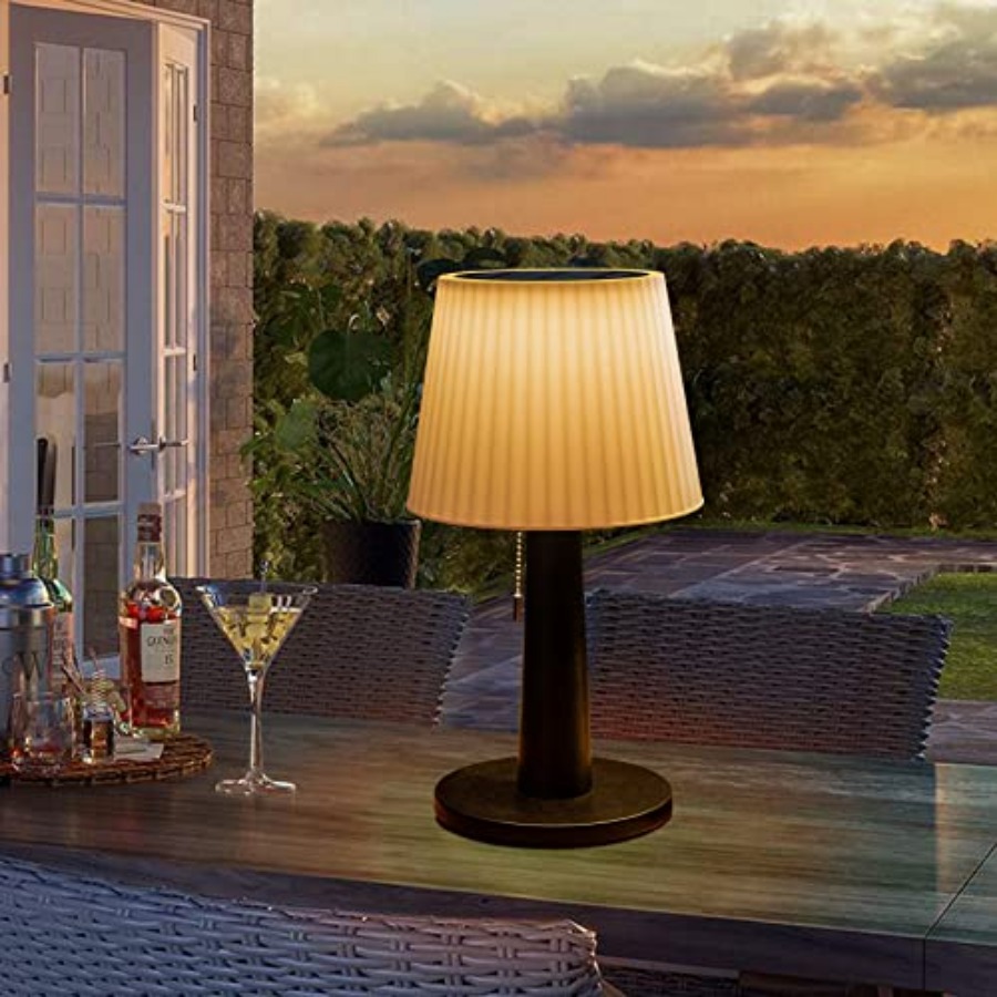 Solar-Tischlampen für draußen  – Outdoor Lighting Lamps Bewertung und Preis
