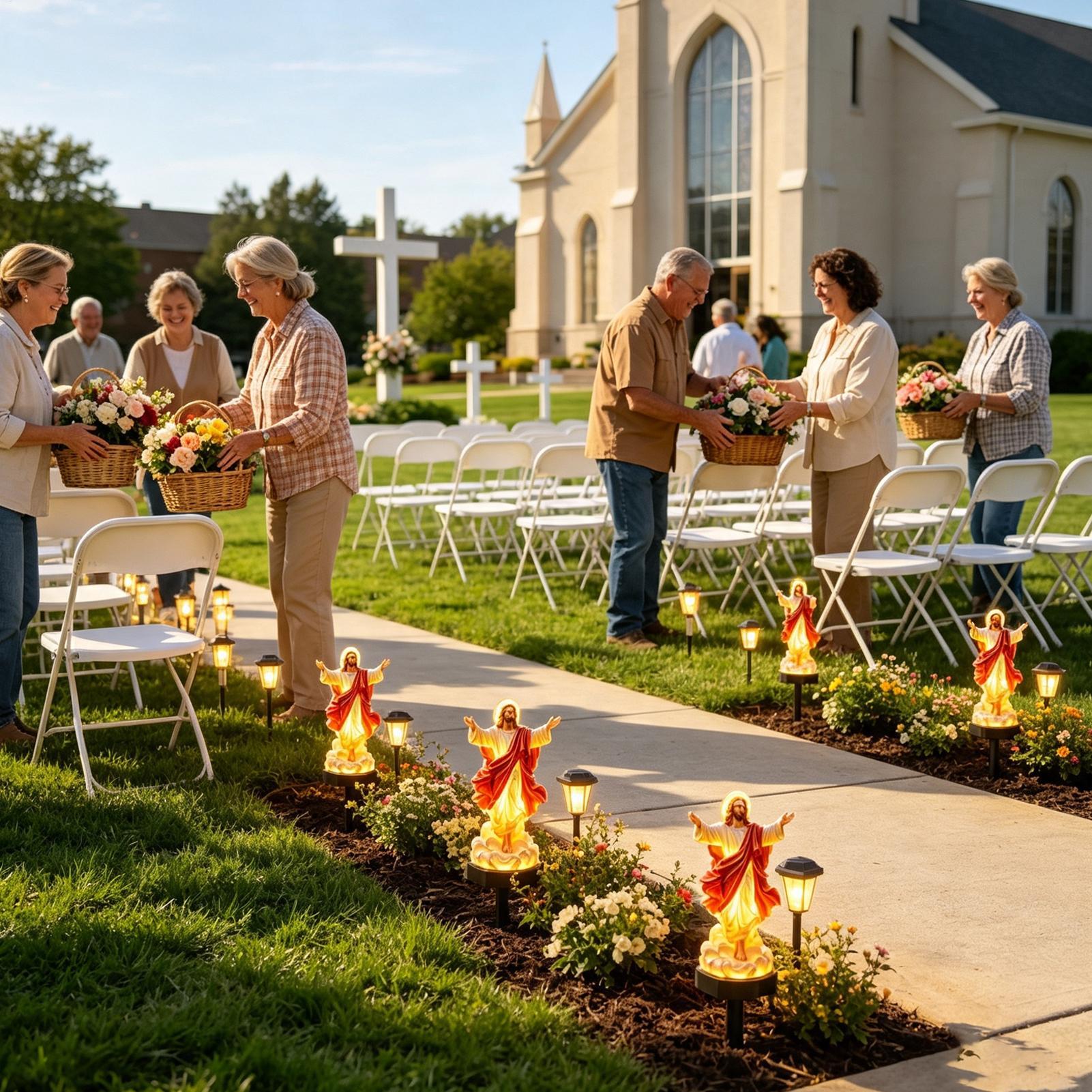 Jesus-Solarfigur, wasserdicht, – Outdoor Lighting Deck Bewertung und Preis