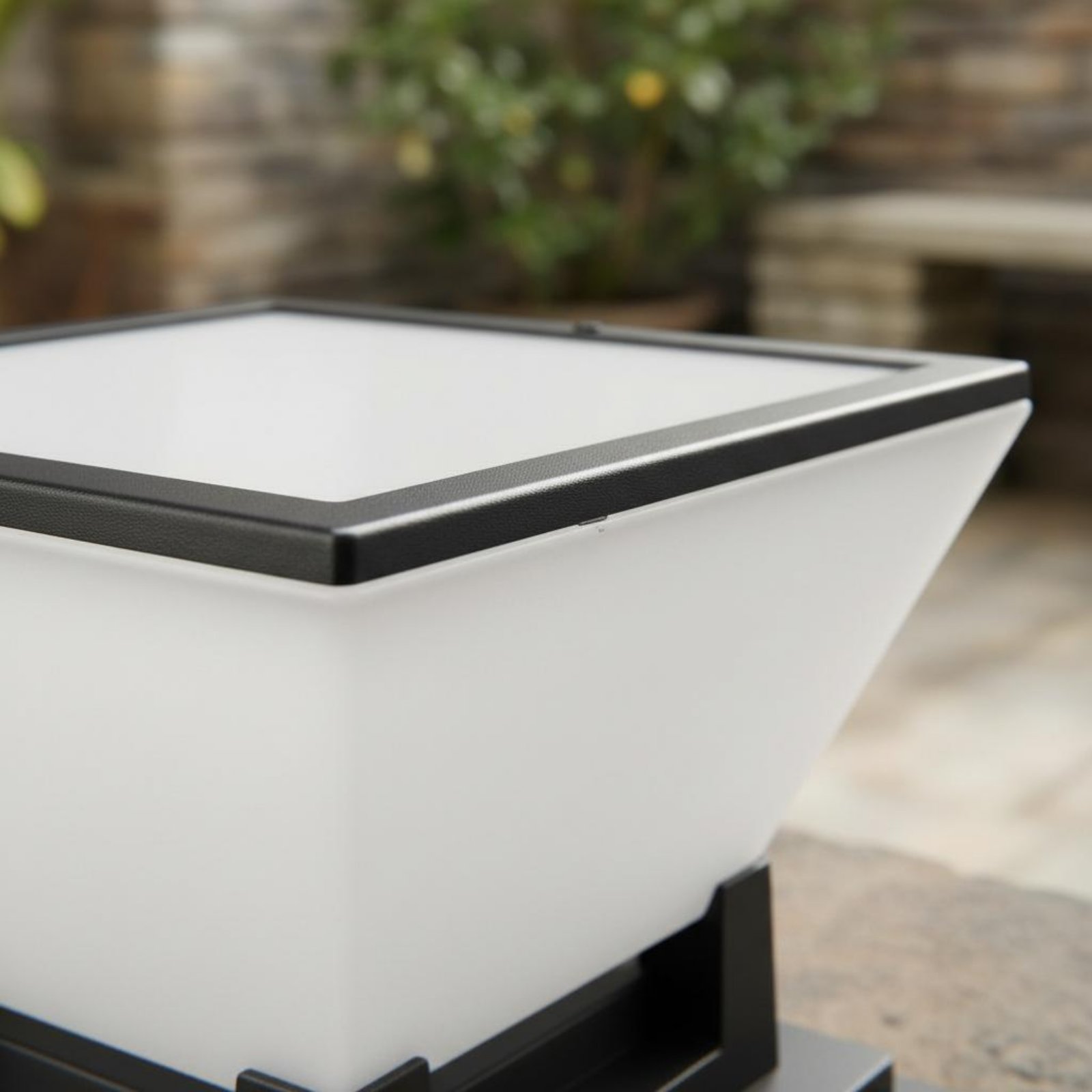 Solar-Pfostenleuchte, wasserab – Outdoor Lighting For Fence Bewertung und Preis